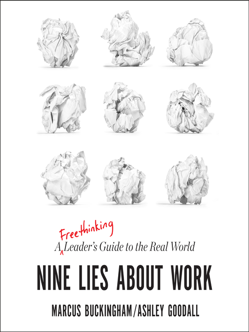 Cover image for Nine Lies about Work